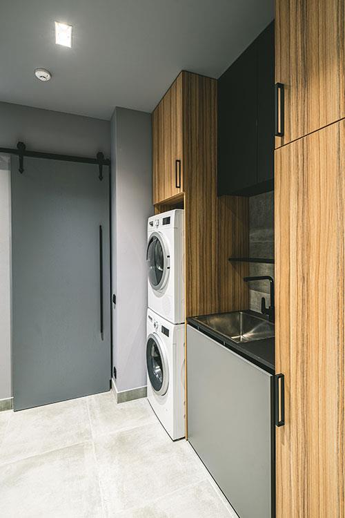 Space saving laundry